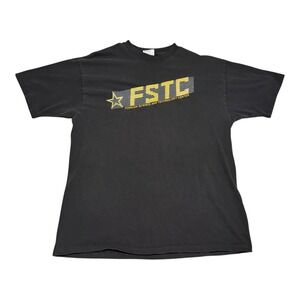 Vintage 90s Hanes Foreign Science and Technology Center US ARMY Shirt Mens Large